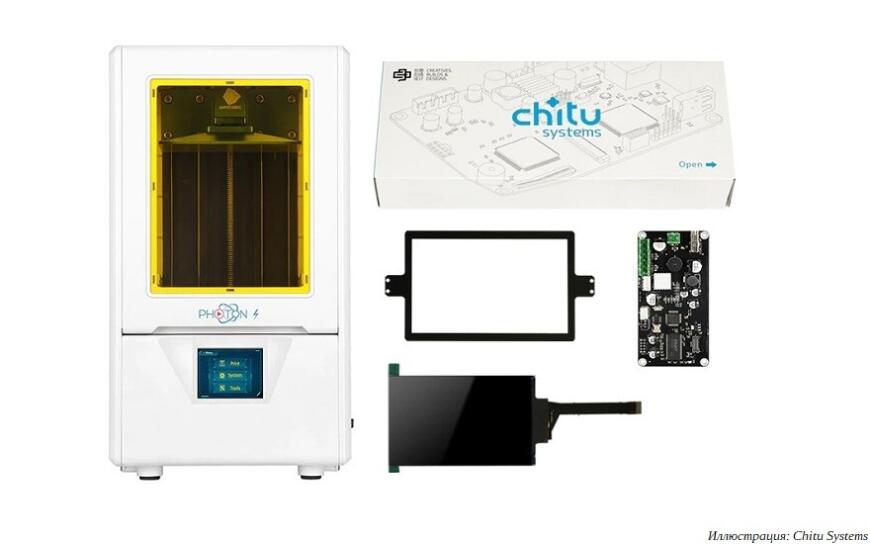 Chitu Systems предлагает монохромные матрицы для MSLA 3D-принтеров