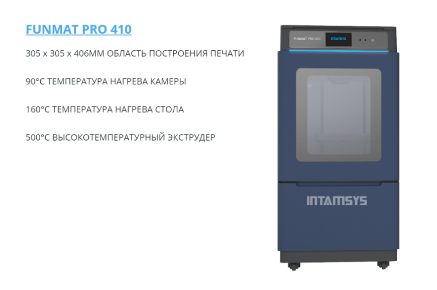 Индустриальные 3D-принтеры от Intamsys широко применяются в промышленности и медицине для 3D-печати тугоплавкими инженерными полимерами