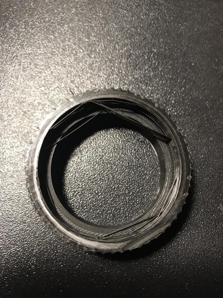 «Нитки» внутри модели. Ender 3