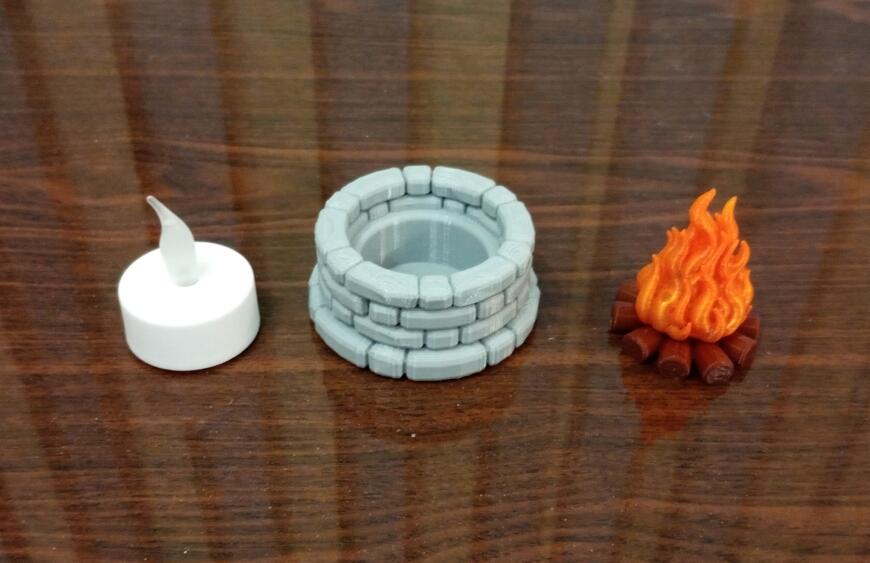 Новогодний костер, из серии 