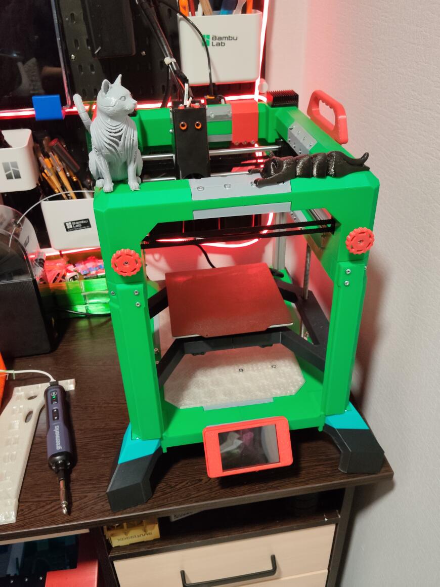 Самосборный принтер по проекту The100