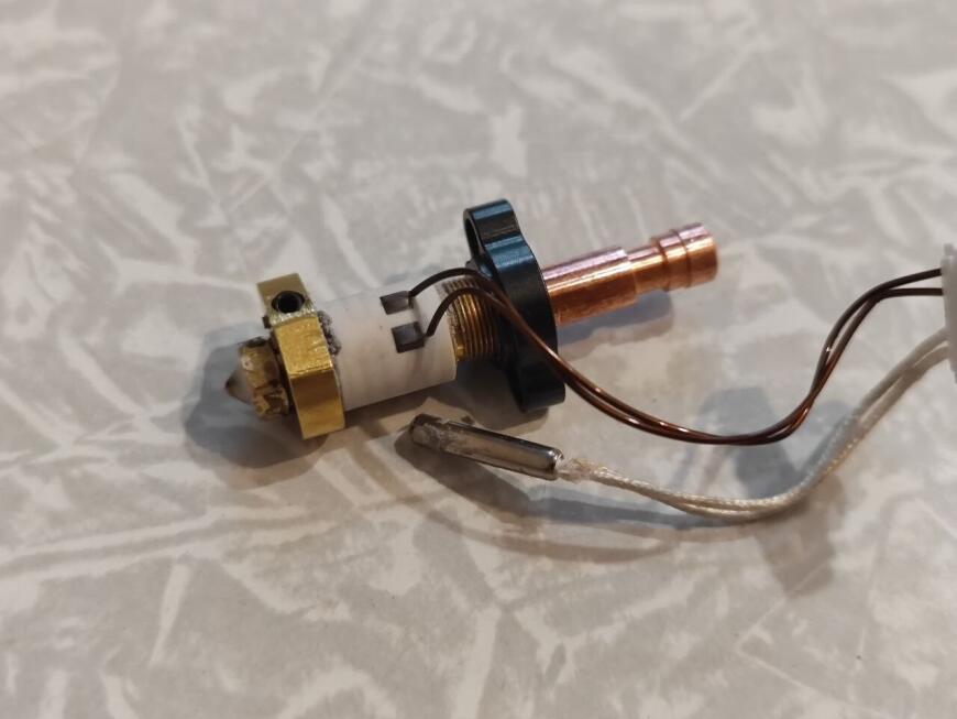 Сборка продвинутого хотенда для Anycubic kobra s1 на базе хотенда от creality k1