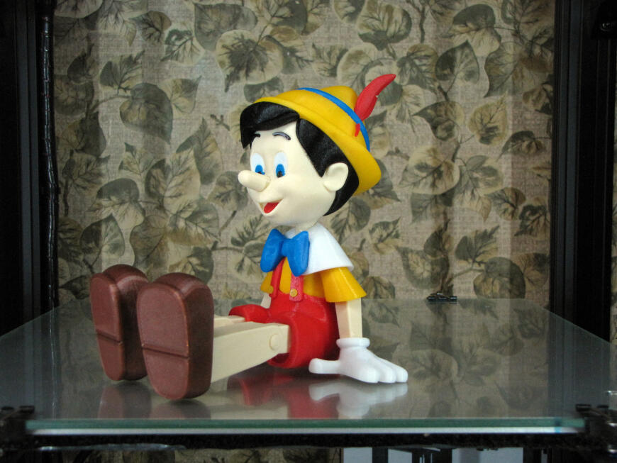 Пиноккио, очередная печать на принтере АНЕТ А8Плюс