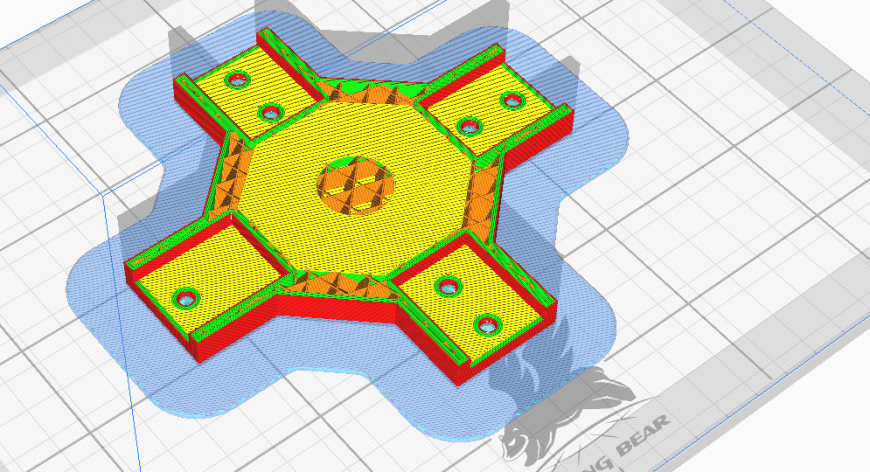 Проблема с отображением модели в Ultimaker Cura 5.1.0