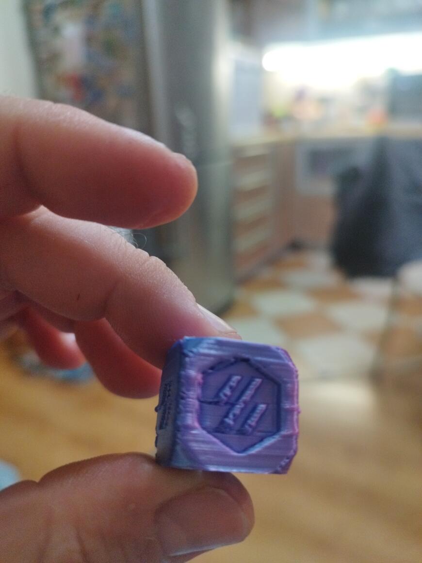 PLA silk на creality k1c