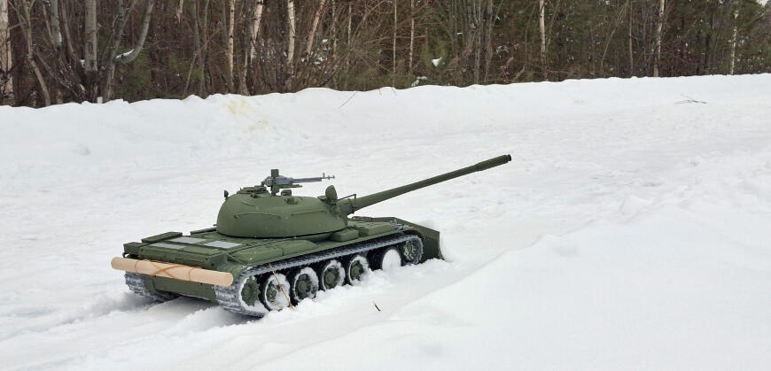 Очередной танчик 1/10 - Т-55