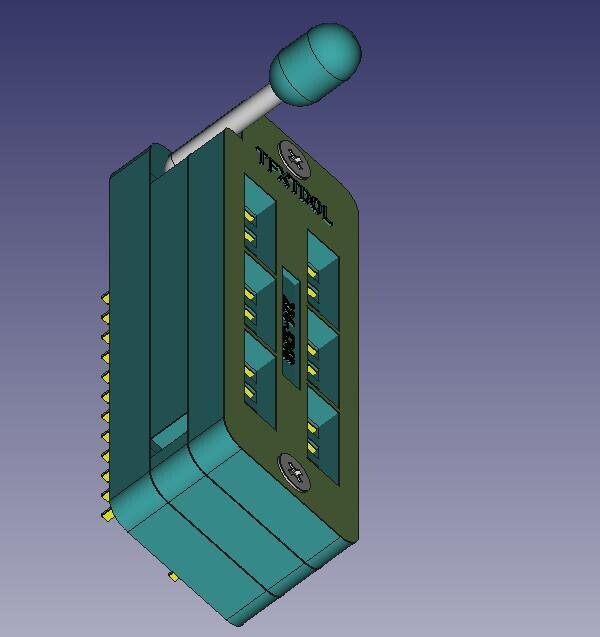 Создание 3D-модели панельки EasyEDA в FreeCAD