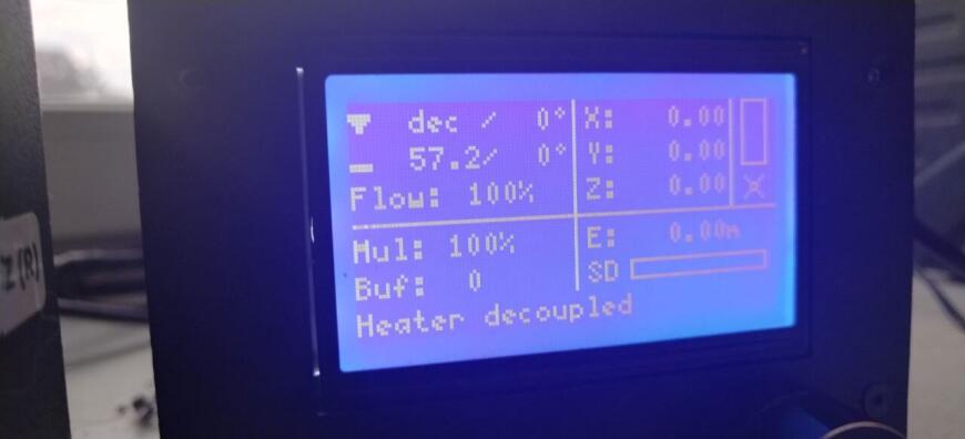 wanhao duplicator i3 Ошибка температуры (dec)