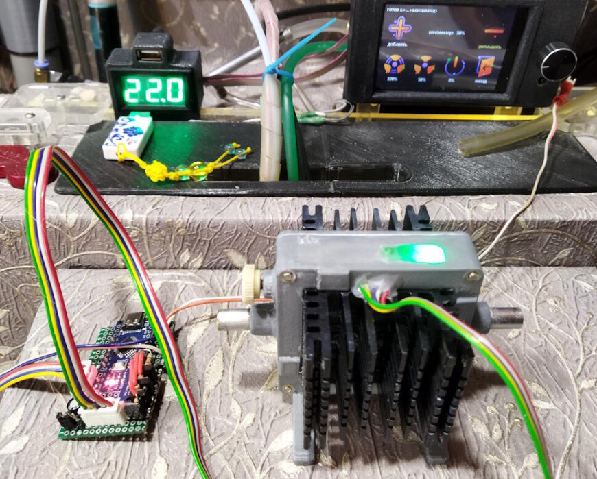 Клапанный регулятор обдува.