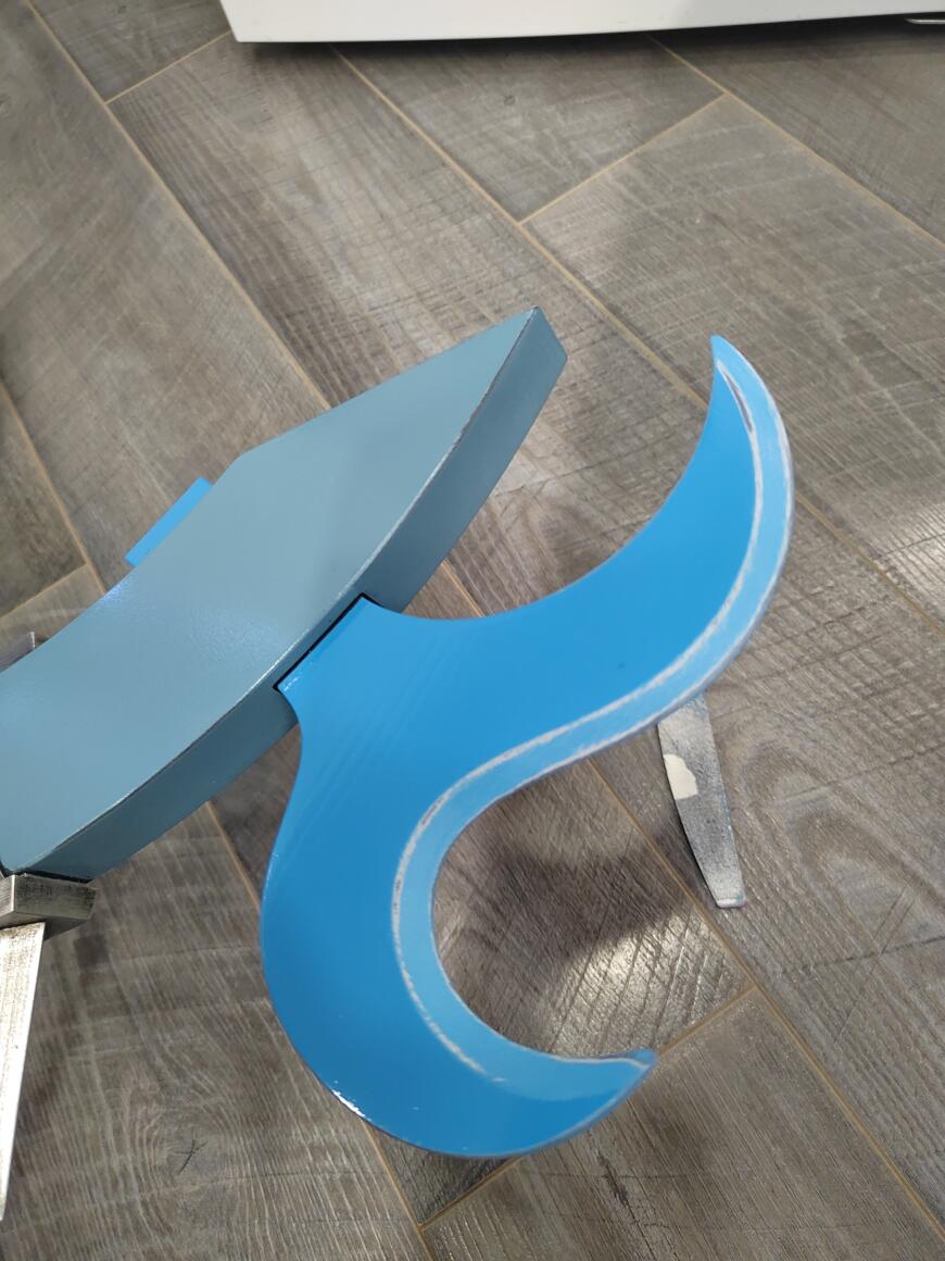 Делаем оружие персонажа Занка Ниджику из аниме Гачиакута + бонус