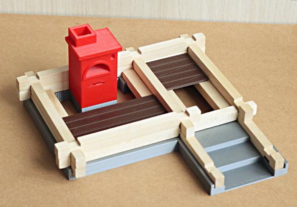3D-ремонт игрушечного домика