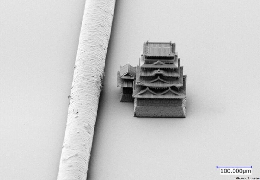 3D-печатный замок размером с пылинку