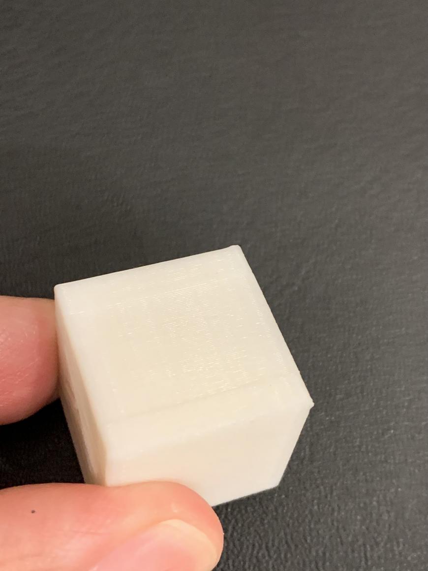 Проблемы на тестовок кубики - первая печать PLA на Ender 3 PRO