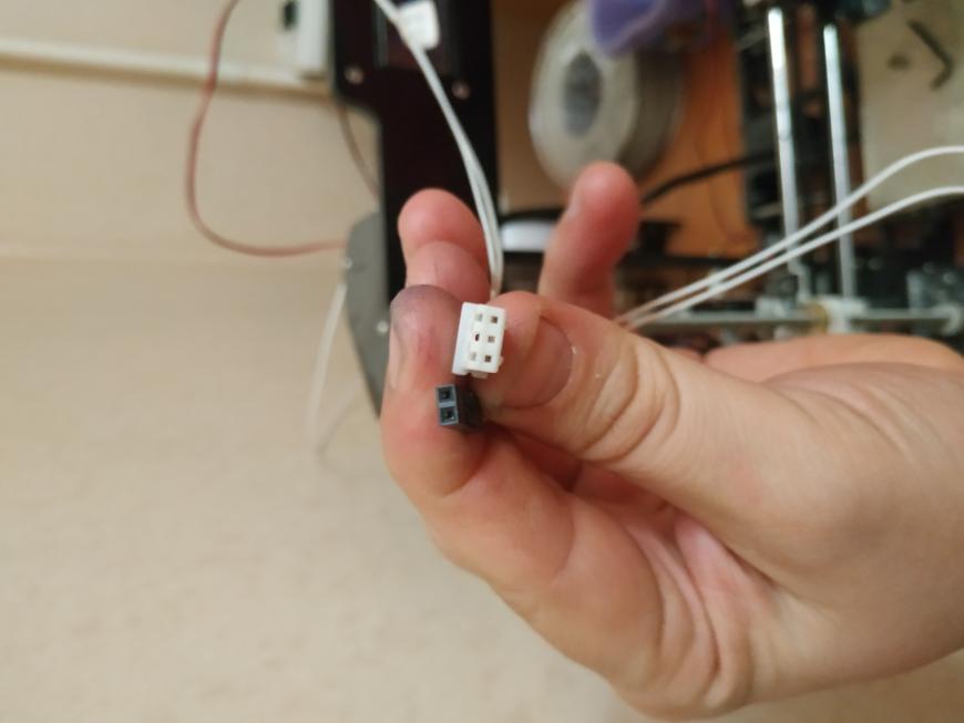 Проблемы с подключением hotend'а