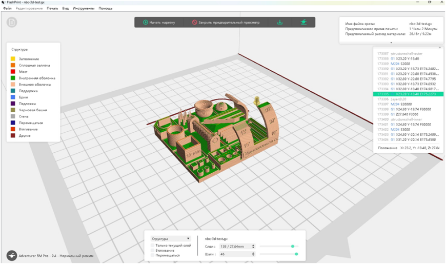Пластик PETG хаки 1,75 мм от RSCrossbridge