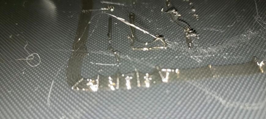 PETG адгезия слоёв