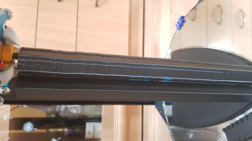 anycubic predator - кривая печать
