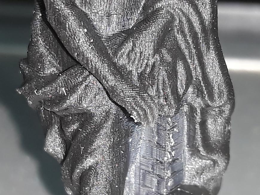 Статуя 5см. Uniz Slash Plus ESUN Standard Resin Black