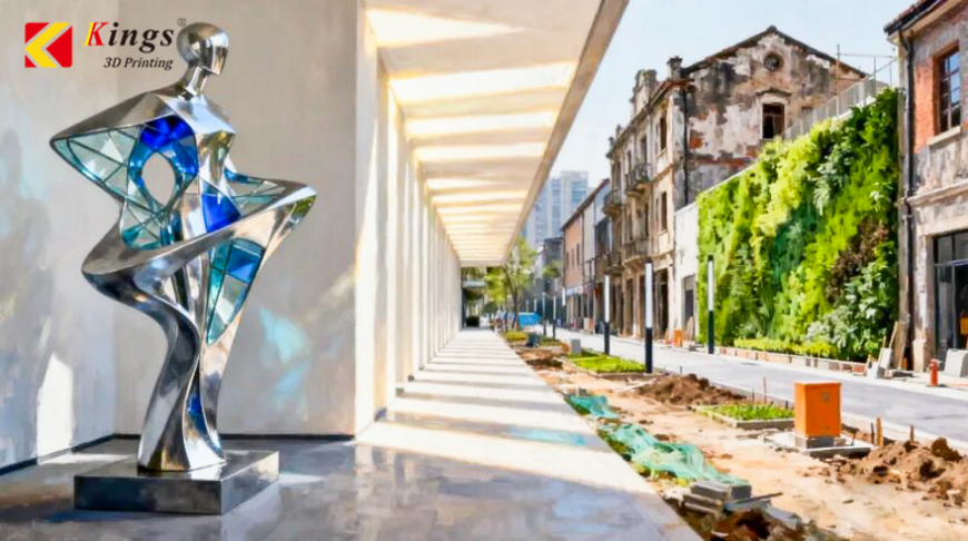 Kings 3D: строительство городских достопримечательностей с помощью 3D-печати
