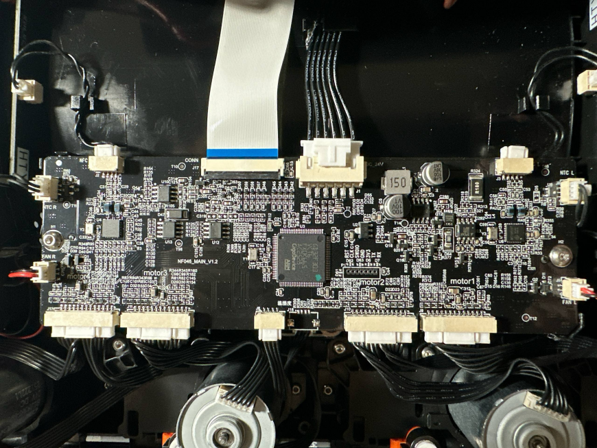 Anycubic ACE 2 Pro - внутреннее устройство второго поколения mmu-системы.