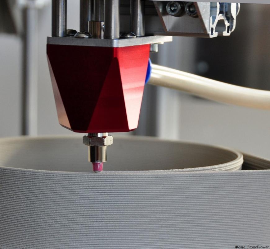 StoneFlower предлагает новые головки для 3D-печати вязкими материалами