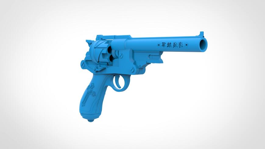 Webley-Fosbery .455 из фильма Ван Хельсинг
