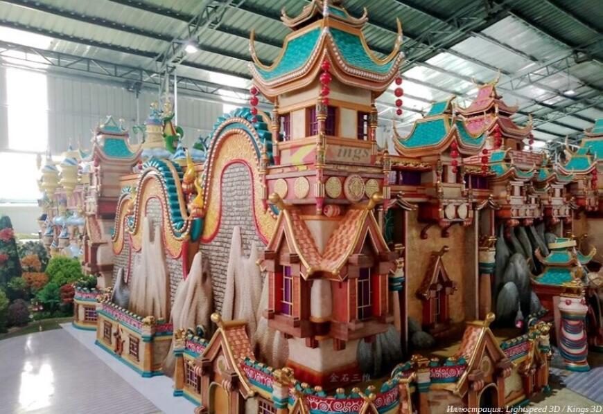  3D-принтеры Kings 3D помогли изготовить масштабный макет развлекательного парка