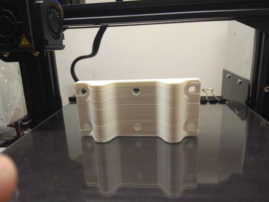 на что обратить внимание при таком дефекте печати в ENDER3