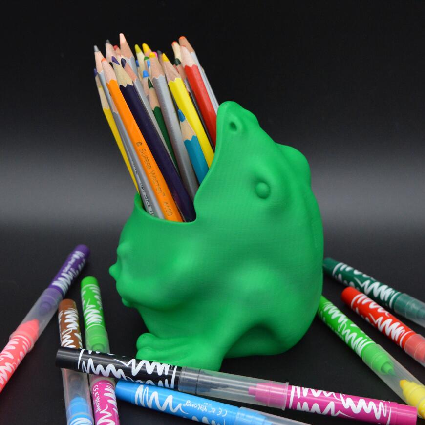 Жабка карандашница