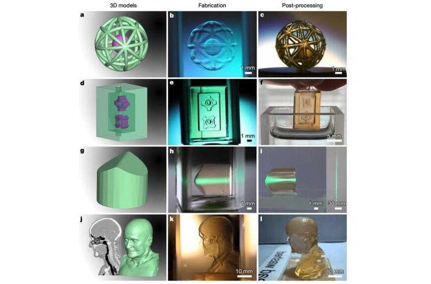 Ксолография: немецкие ученые продемонстрировали технологию скоростной фотополимерной 3D-печати