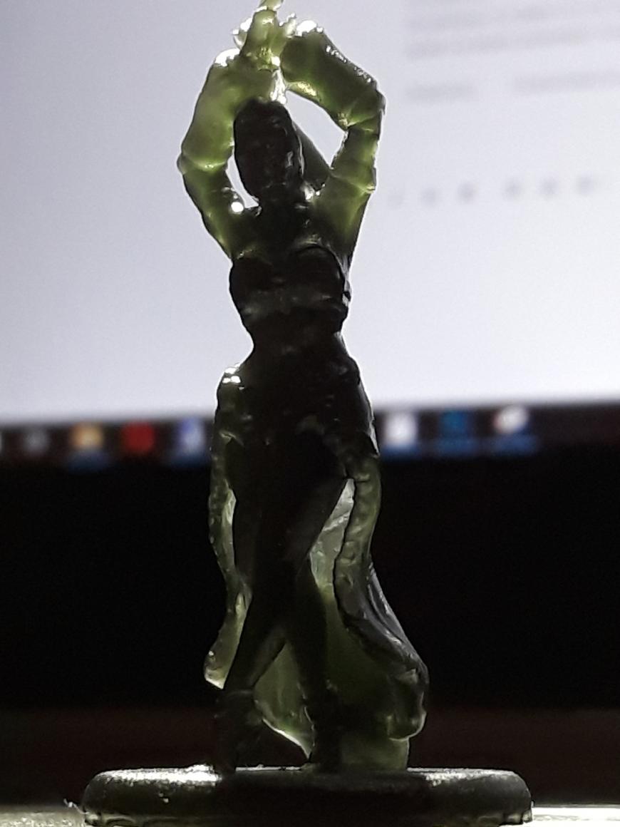 UNIZ Slash PLUS Hapz Labs Model Resin Black Фигурка