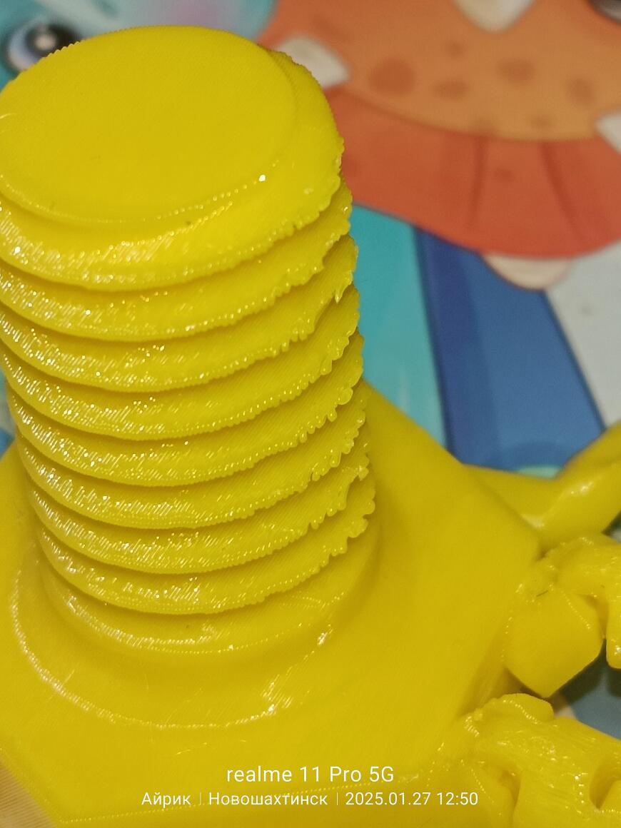 Плохо печатаются нависания.