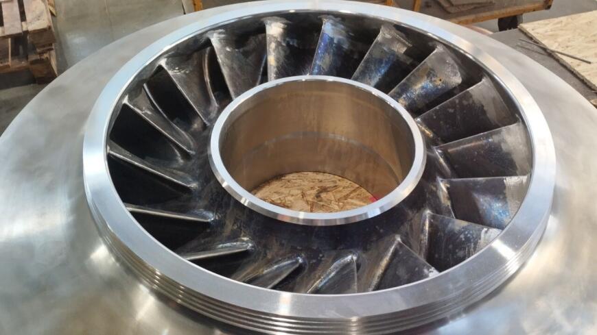 Импортозамещение критического компонента компрессора Siemens: реверс-инжиниринг рабочего колеса диаметром 850 мм из нержавеющей стали 07Х16Н