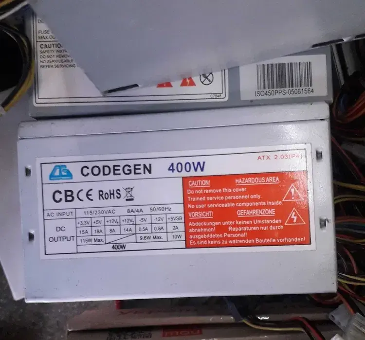 Блок питания ATX  400W