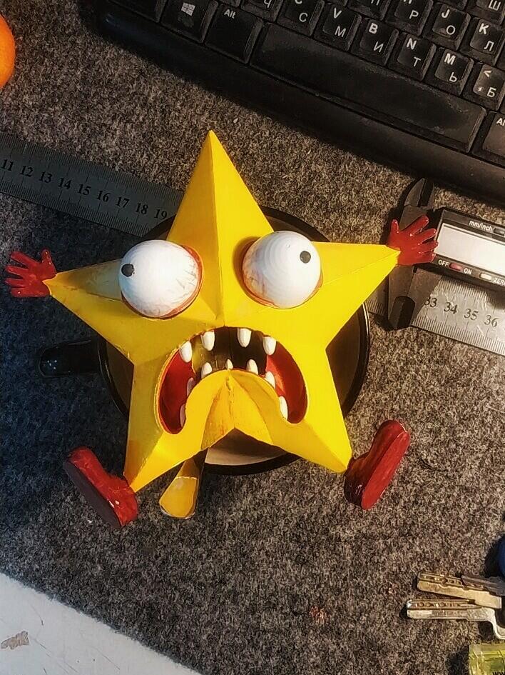 Звезда на ёлку..., навеяно комиксами с Пикабу.