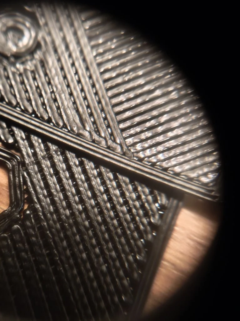 Щели между полосами экструзии при сплошном заполнении (см картинки!) Kobra 3 max combo