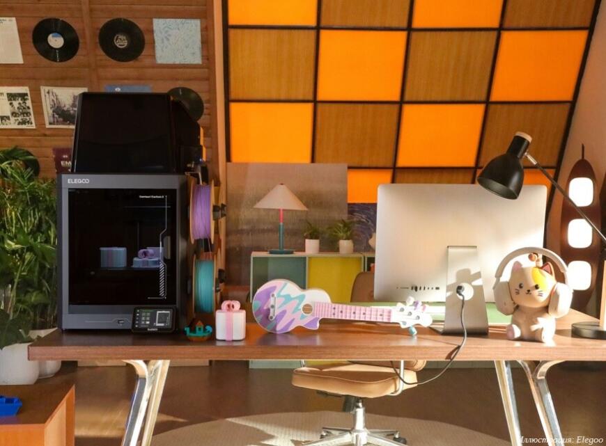 Компания Elegoo выпустила бюджетный 3D-принтер Centauri Carbon 2 Combo Компания Elegoo выпустила бюджетный 3D-принтер Centauri Carbon 2 Combo