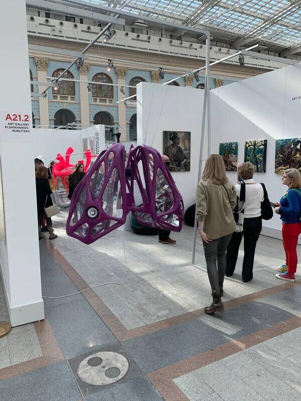 3D печать в Москве снова поражает воображение! 3D печать больших Арт-объектов