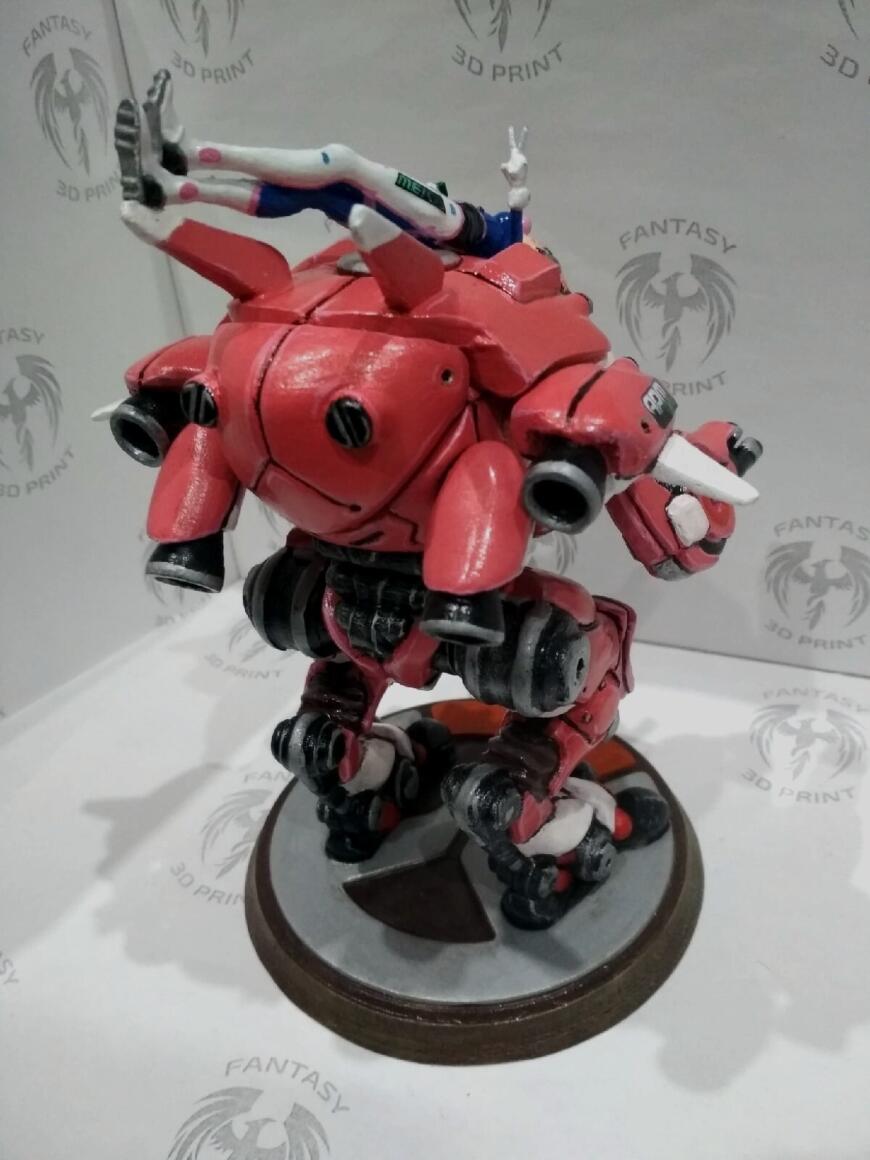 Дива из Overwatch на меке