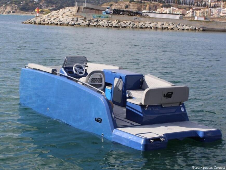 Caracol и V2 Group построили катамаран с 3D-печатным корпусом Caracol и V2 Group построили катамаран с 3D-печатным корпусом