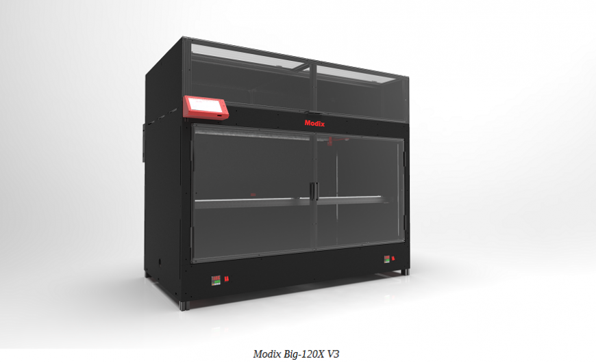 Modix предлагает 3D-принтеры Big-60 и Big-120X нового поколения