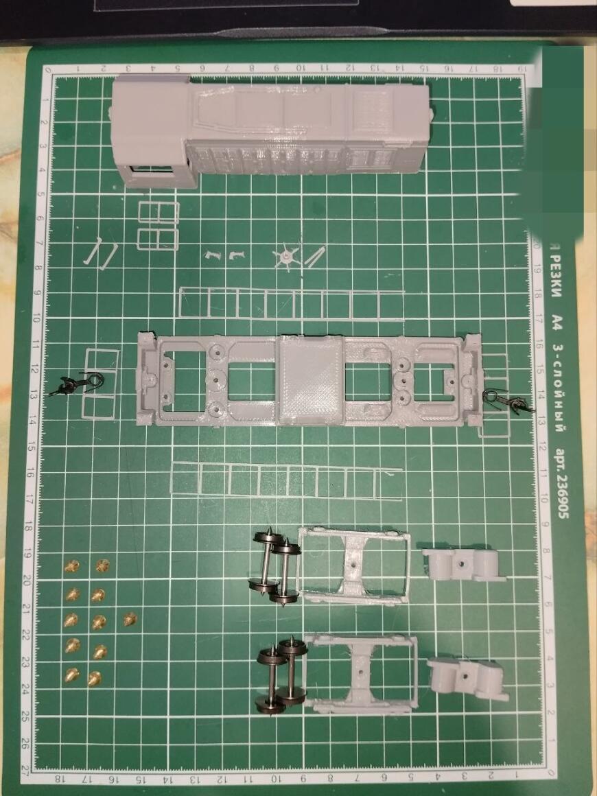 Сборная модель ЧМЭ-2 1/87