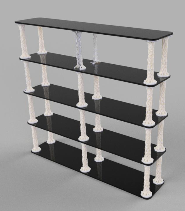 Как я создал УНИКАЛЬНЫЕ ножки для стеллажа с помощью нейросети и 3D-печати Как я создал УНИКАЛЬНЫЕ ножки для стеллажа с помощью нейросети и 3D-печати