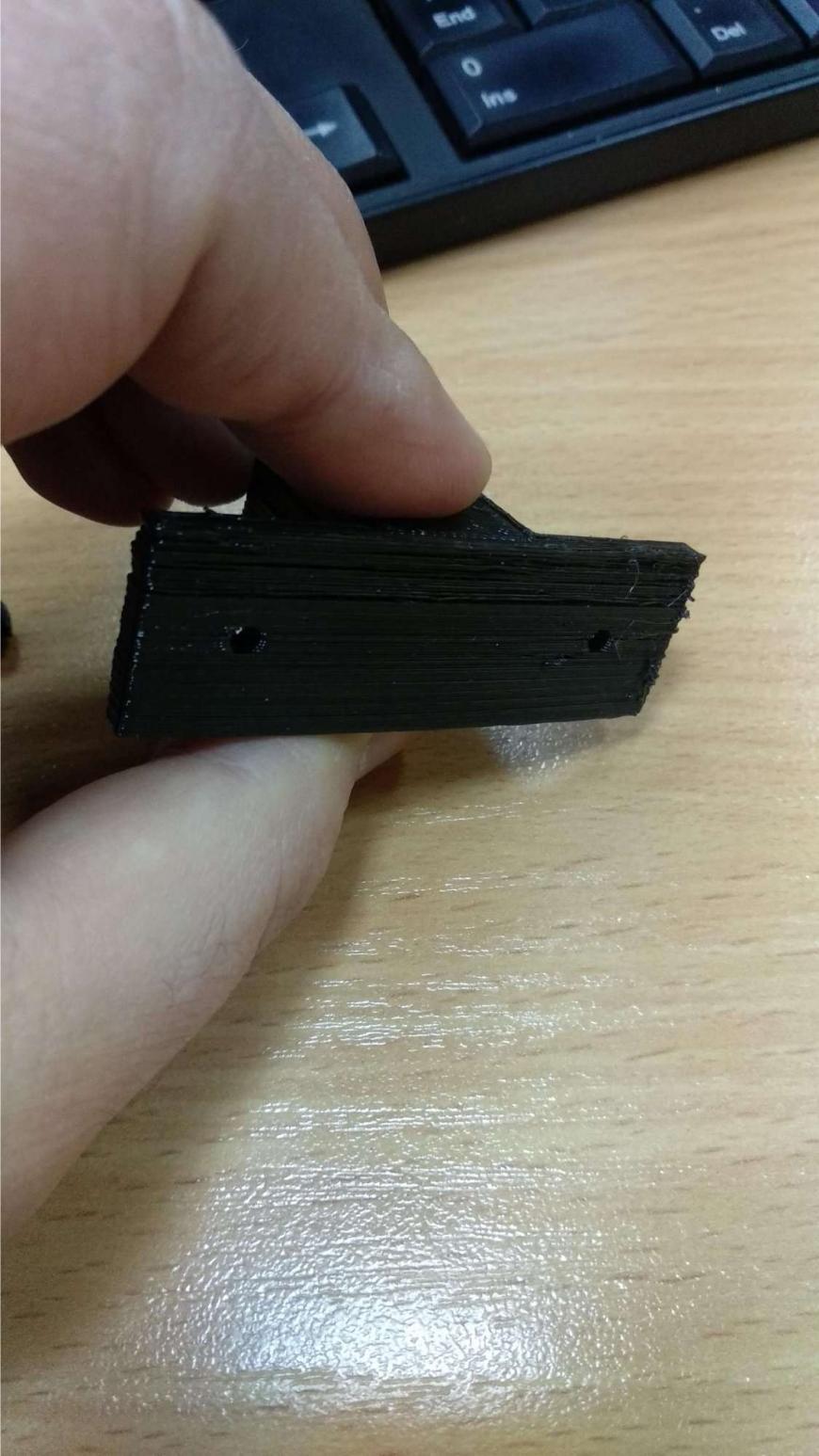 RepRap самосбор, первая печать, несколько проблем