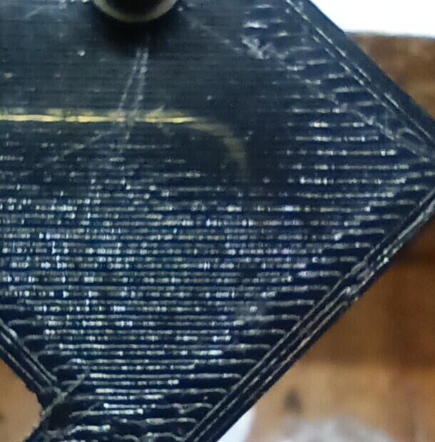 Негладкая поверхность при печати.