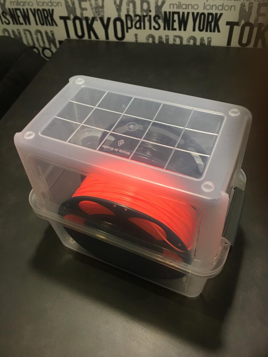 Бокс для филамента за копейки.