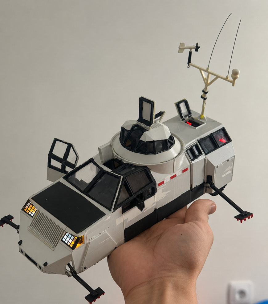 TIV-1: как я воссоздавал знаменитую машину для охоты за торнадо в 3D