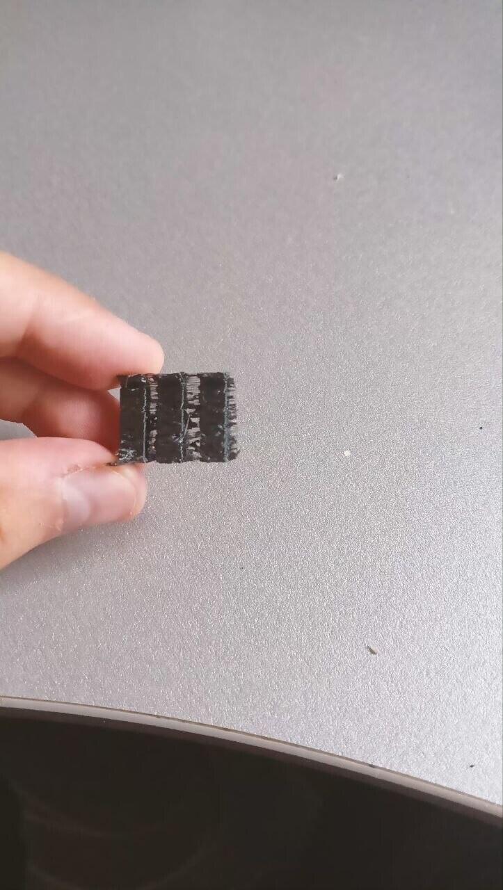 Creality Ender-3 PRO - волосня сплелась с моделью