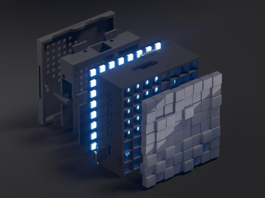 Модульные пиксельные экраны PIXBOX, часть 8: внутреннее устройство модулей