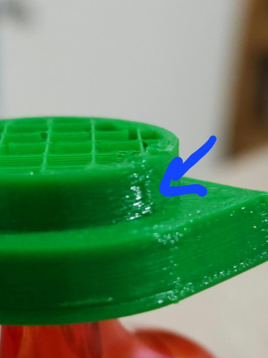 Перелив на швах и углах anycubic kobra max Перелив на швах и углах anycubic kobra max